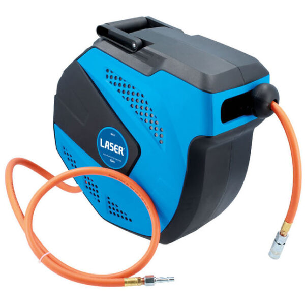 Laser 8864 Auto-Rewind Air Hose Reel 15m Laser 8864 Auto-Rewind Air Hose Reel 15m