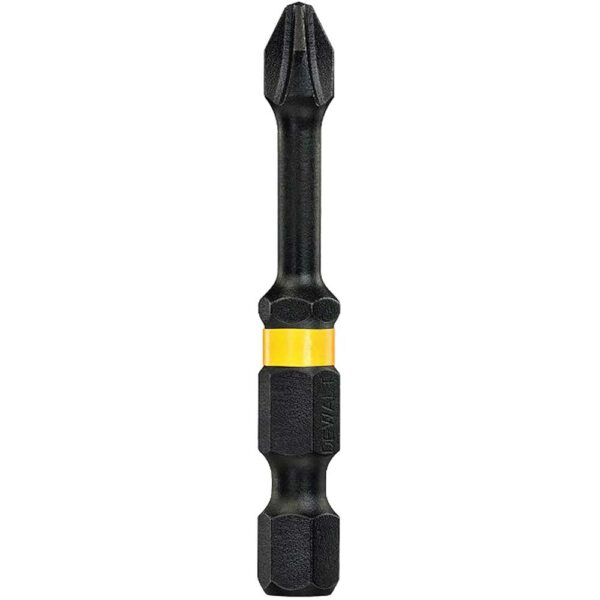 DeWalt Phillips Extreme Impact Torsion Screwdriver Bit PH2 50mm Pack of 2