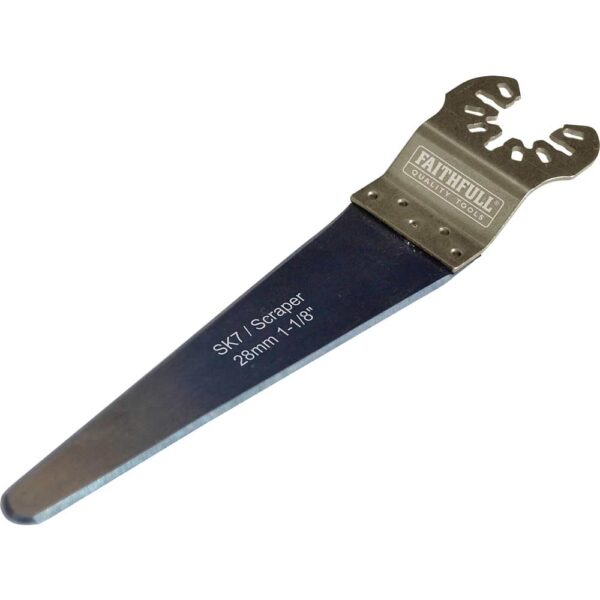 Faithfull Sk7 Sharp OIS Oscillating Multi Tool Scraper Blade Faithfull Sk7 Sharp OIS Oscillating Multi Tool Scraper Blade