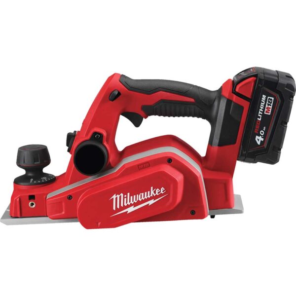 Milwaukee M18 BP 18v Cordless Planer 2 x 4ah Li-ion Battery Charger Case Milwaukee M18 BP 18v Cordless Planer 2 x 4ah Li-ion Battery Charger Case