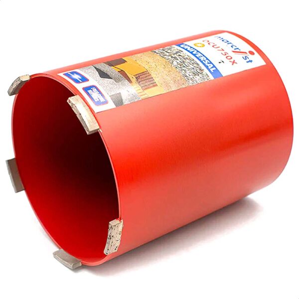 Marcrist DCU750X Diamond Universal Dry Core Drill 117mm