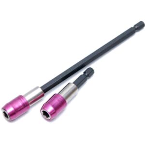 2 Piece Magnetic Quick Change Bit Holder Set