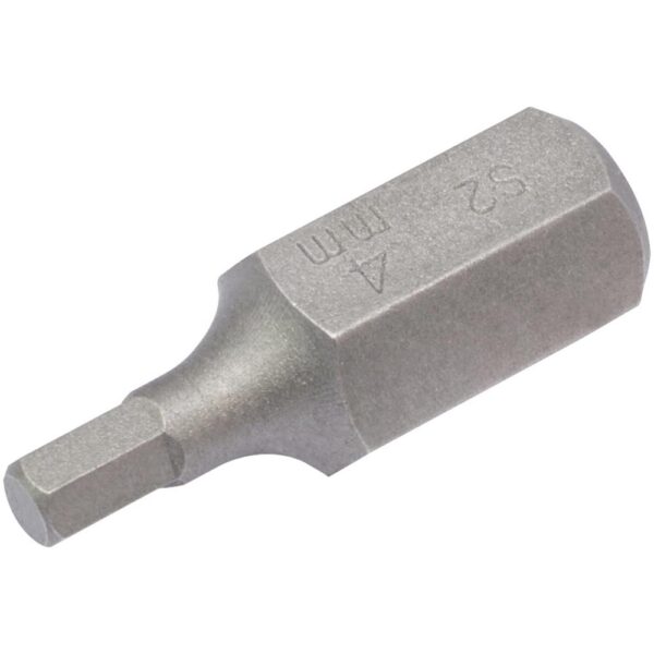Draper Expert Hexagon 10mm Shank Insert Bits 4mm 30mm Pack of 1 Draper Expert Hexagon 10mm Shank Insert Bits 4mm 30mm Pack of 1