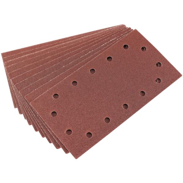 Draper Aluminium Oxide Sanding Sheets 115mm x 228mm 60g Pack of 10