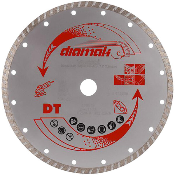 Makita Diamak Turbo Rim Diamond Cutting Disc 230mm