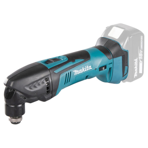 Makita DTM50 18v LXT Cordless OIS Oscillating Multi Tool No Batteries No Battery Charger No Case Makita DTM50 18v LXT Cordless OIS Oscillating Multi Tool No Batteries No Battery Charger No Case