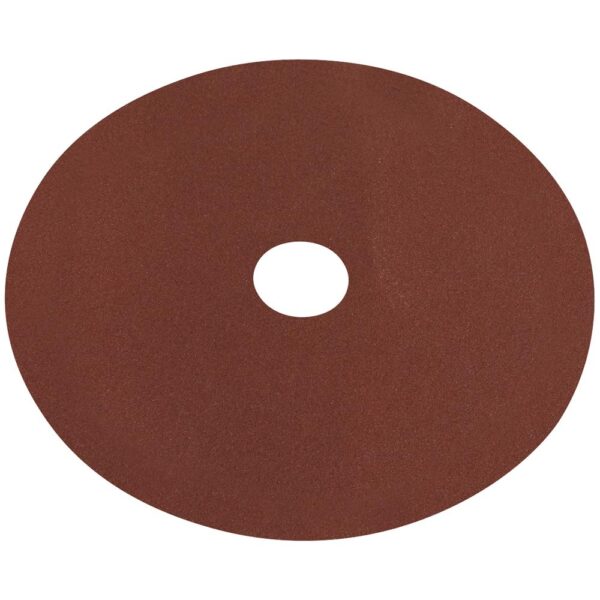 Sealey Aluminium Oxide Fibre Backed Sanding Disc 115mm 80g Pack of 25 Sealey Aluminium Oxide Fibre Backed Sanding Disc 115mm 80g Pack of 25