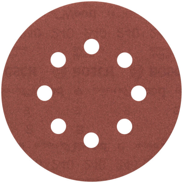 Bosch 125mm C430 Wood Sanding Disc 125mm 240g Pack of 5