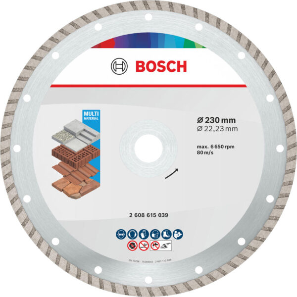 Bosch ECO Universal Diamond Cutting Disc 230mm 22mm