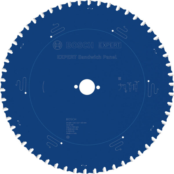 Bosch EXPERT Circular Saw Blade for Sandwich Panel 330mm 54T 30mm