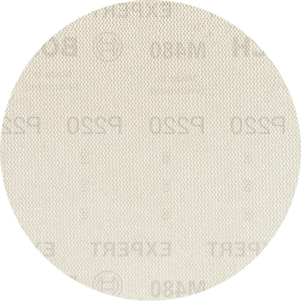 Bosch EXPERT M480 150mm Net Abrasive Sanding Disc 150mm 220g Pack of 5