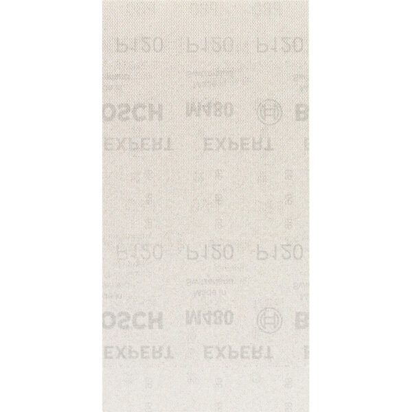 Bosch EXPERT M480 115mm x 230mm Net Abrasive Sanding Sheets 115mm x 230mm 120g Pack of 50