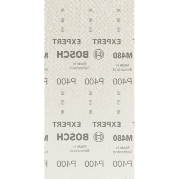 Bosch EXPERT M480 115mm x 230mm Net Abrasive Sanding Sheets 115mm x 230mm 400g Pack of 50